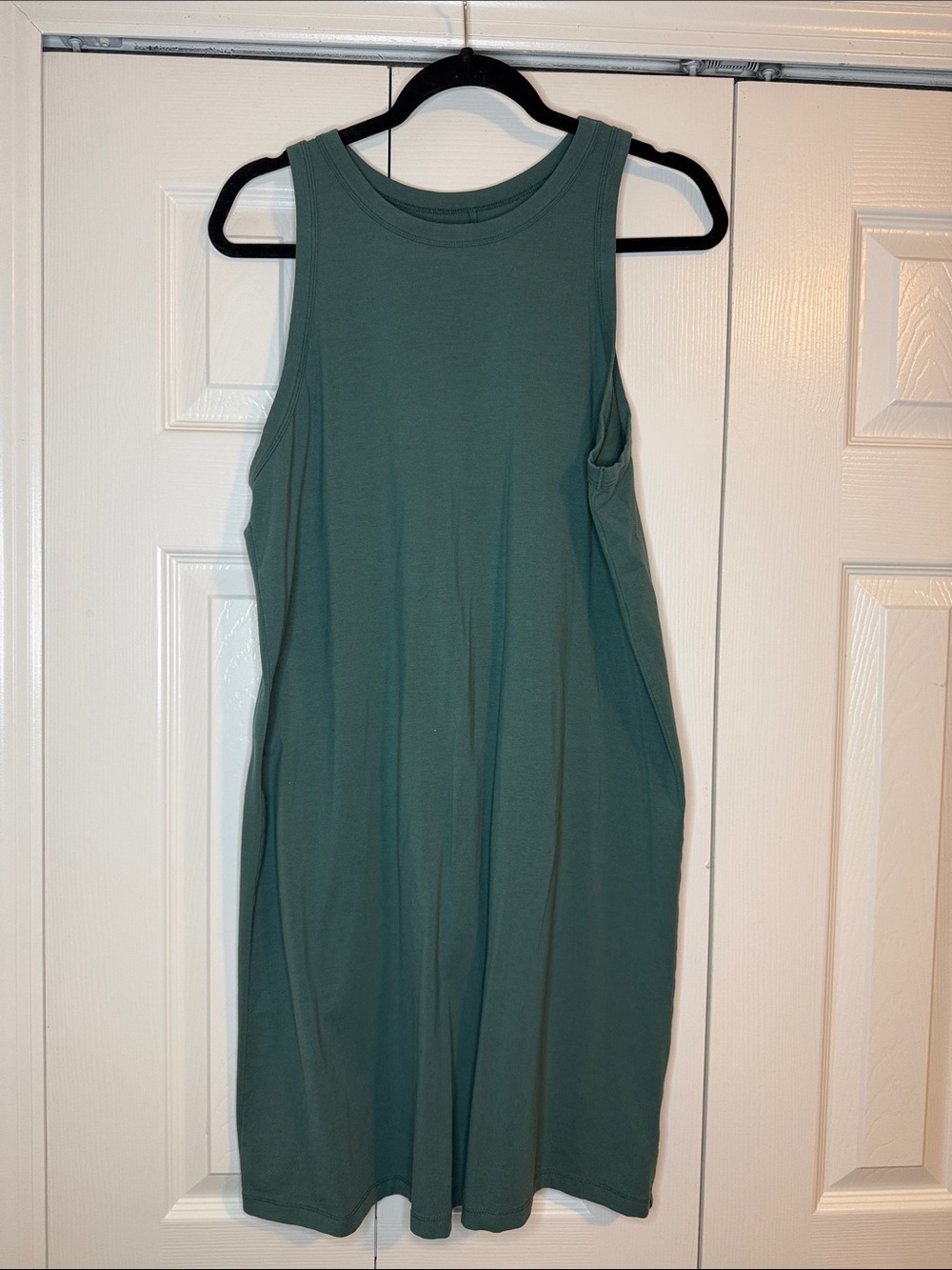 a new day Sleeveless Midi Dress in Teal